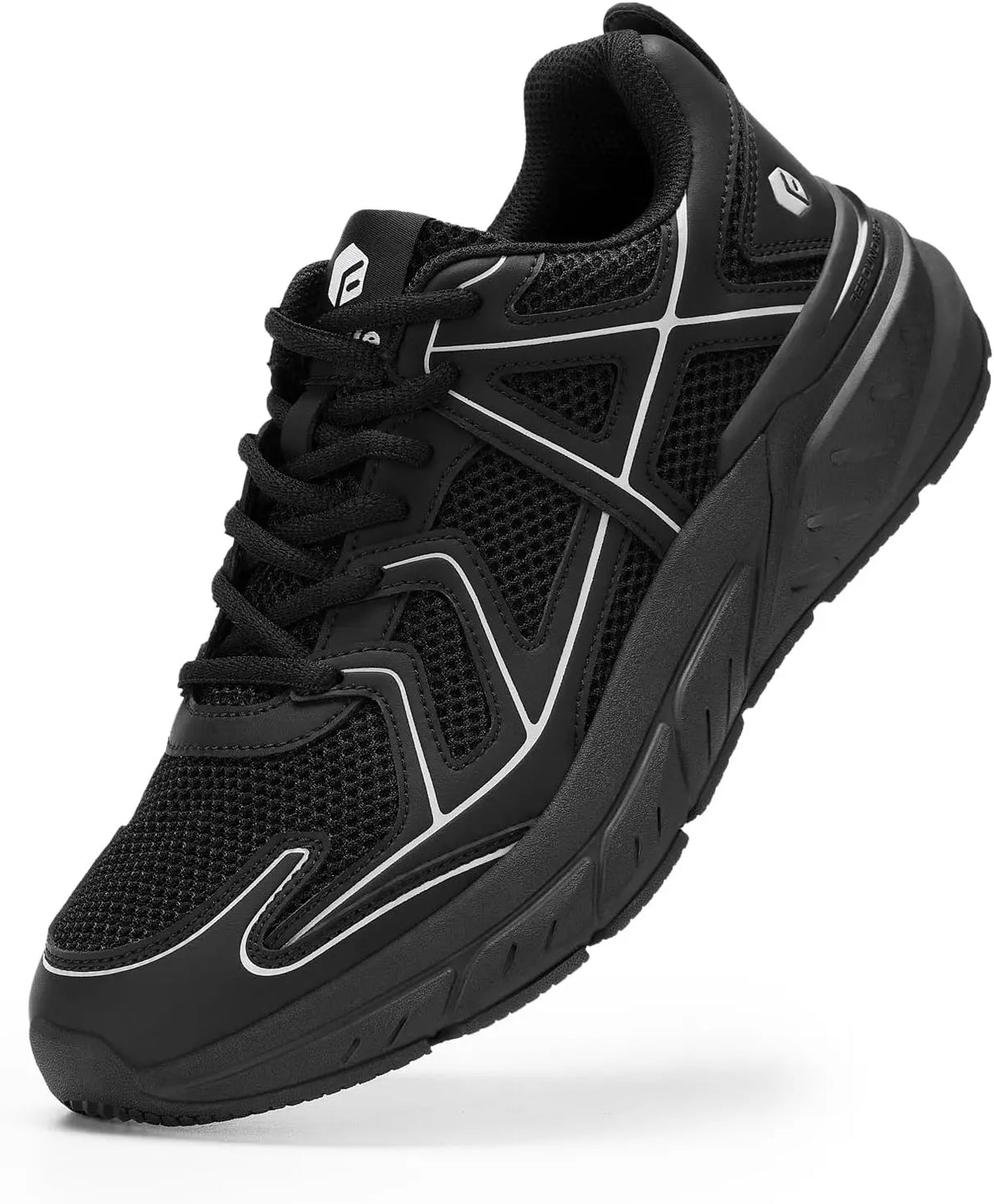 FitVille Mens Cushioned Walking Sneakers