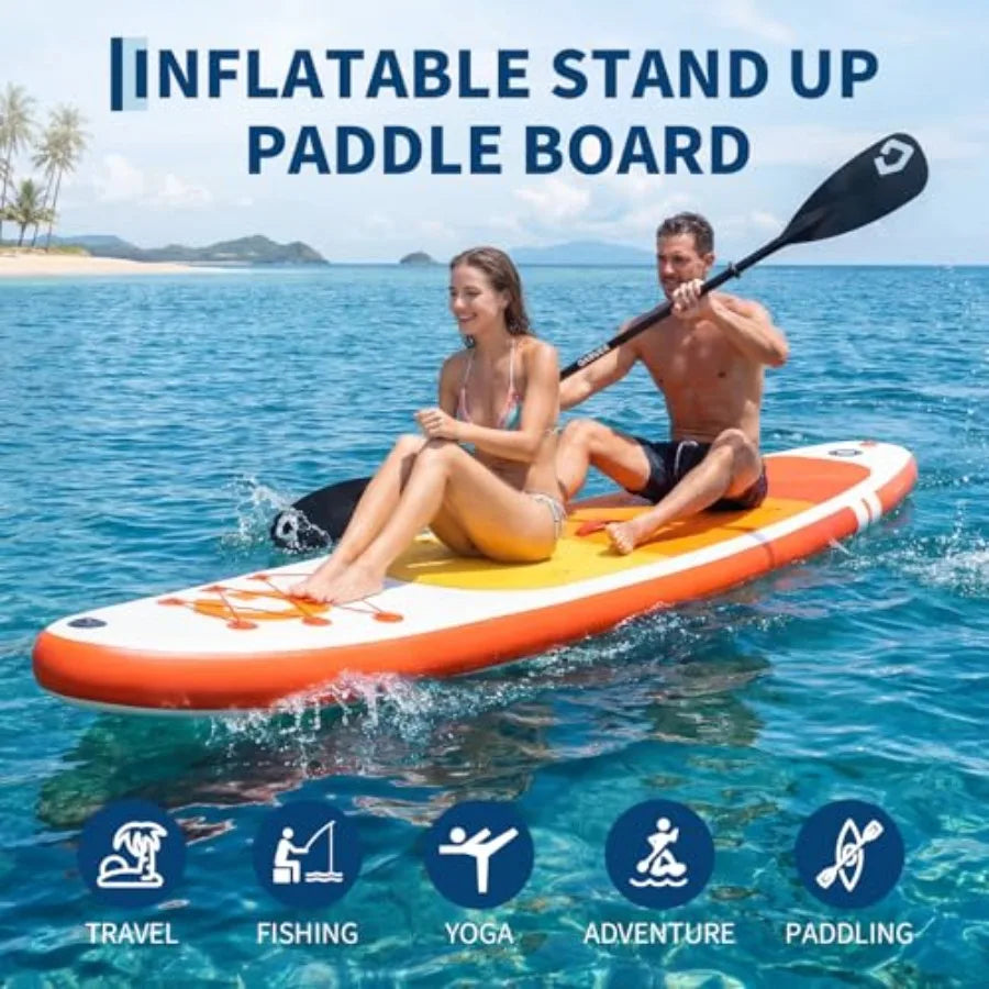 Inflatable Stand Up Paddle Board With Premium Paddle