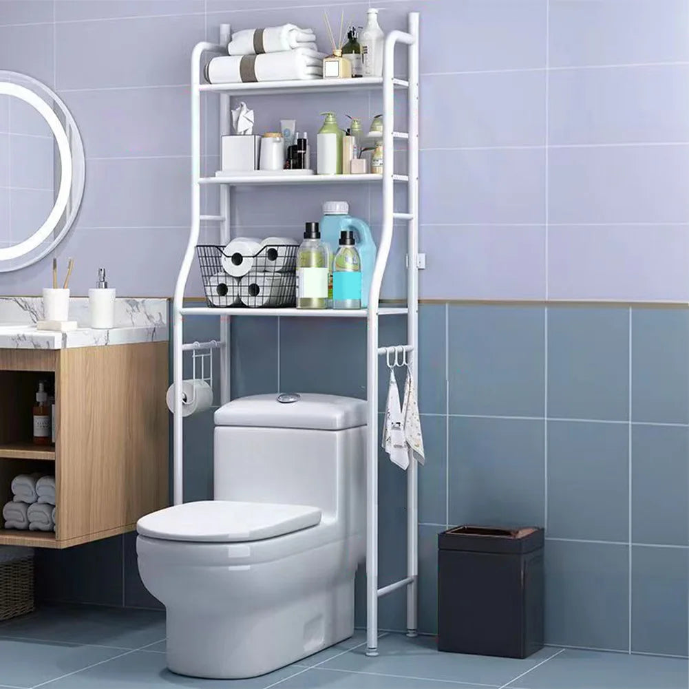 Studyset Over Toilet Storage Shelf 2-Tier Freestanding Metal