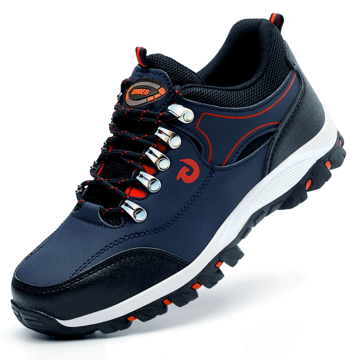 Manlegu Men Breathable Steel Toe Work Boots