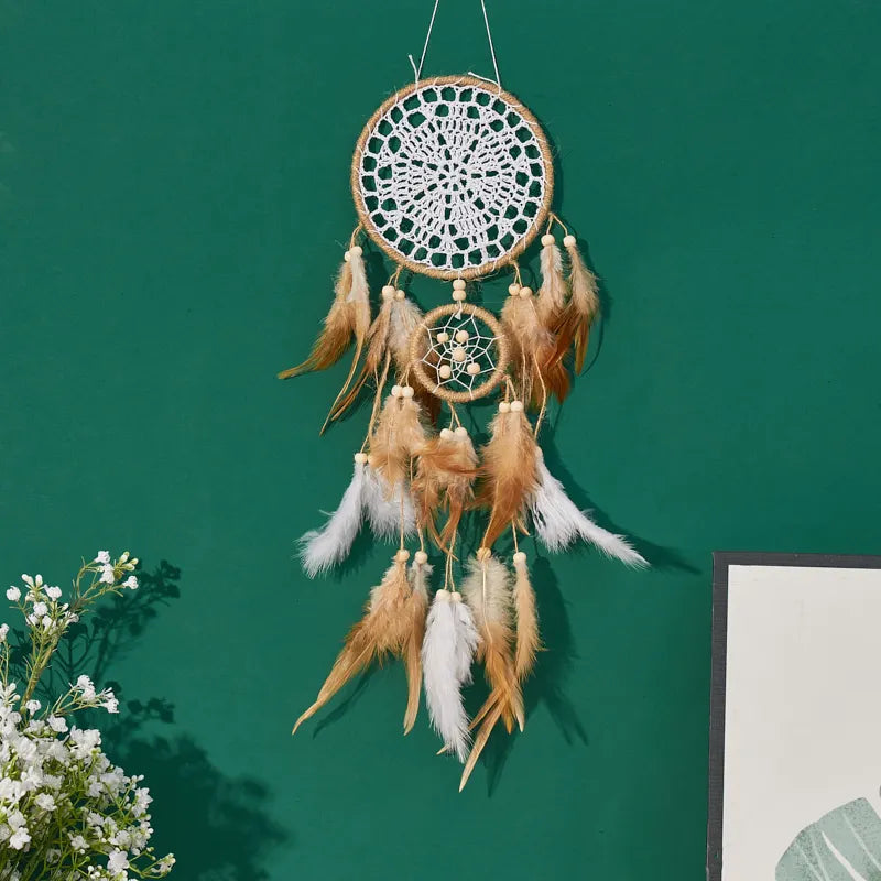 Dream Catcher Moon And Sun Bohemian Wall Decor