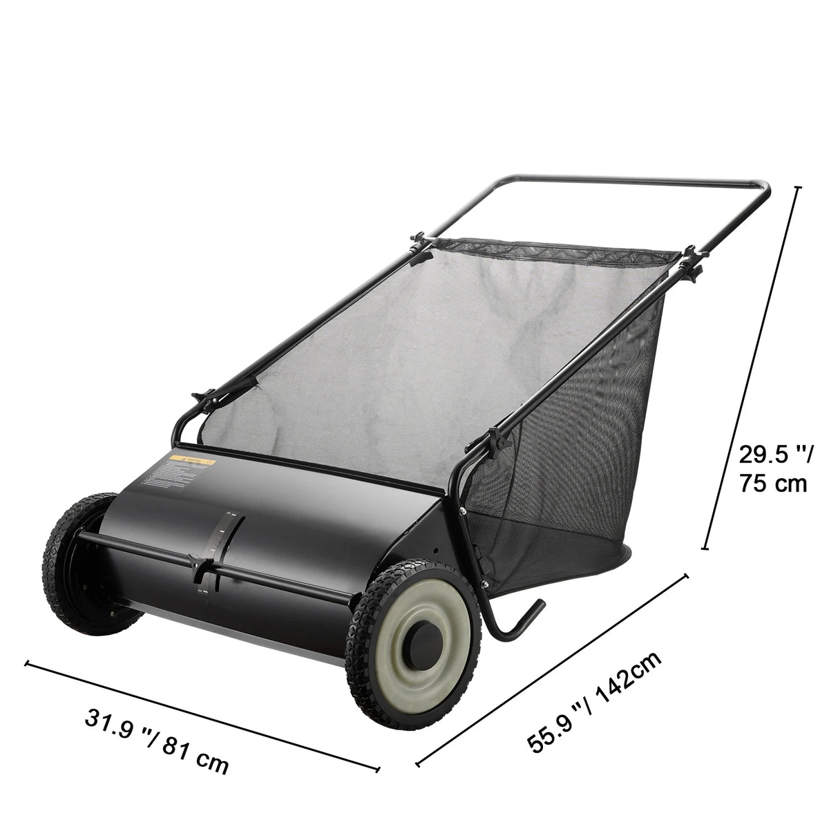 SucceBuy Heavy Duty Tow Behind Lawn Sweeper