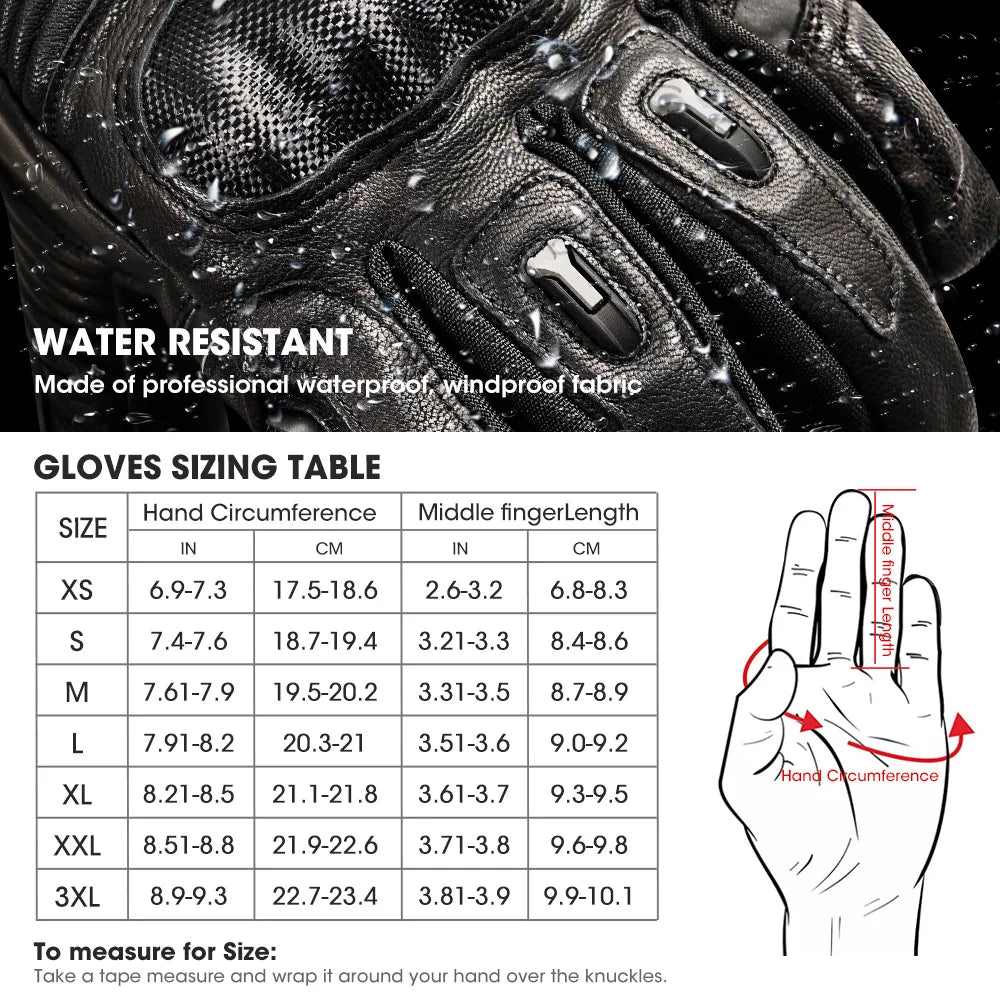 Waterproof Rechargeable Heating Thermal Gloves For Snowmobile Skiing Riding Heated Gloves Motorcycle Winter Heated Gloves Warm