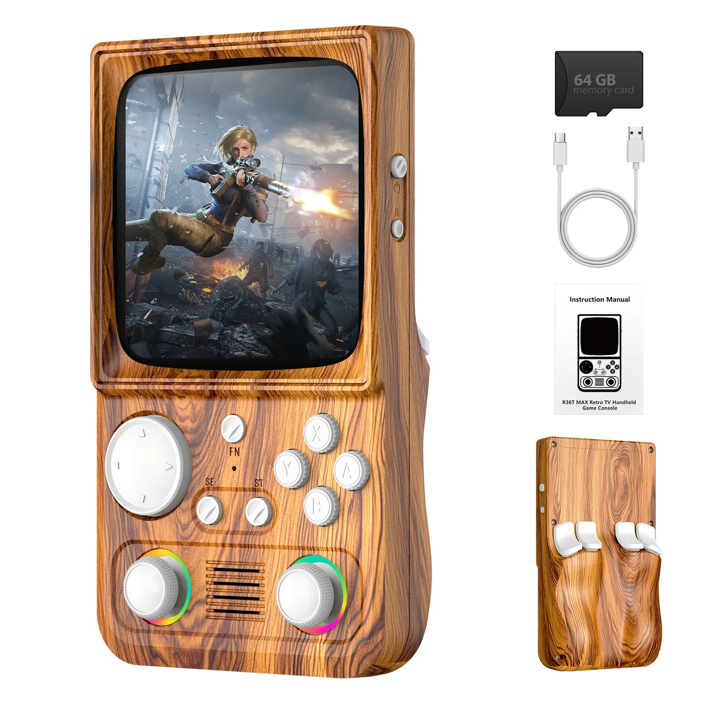 AISLPC R36T MAX Retro Handheld Console With 22000 Games