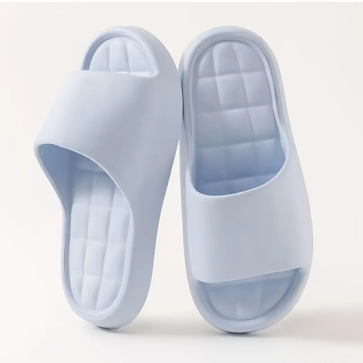 Stylische und elegante EVA-Square-Slipper, rutschfest, lässig mit gerippter Textur - Perfekt für den Innen- und Außenbereich, Strand und Meer, Unisex, geeignet für alle Jahreszeiten, erhältlich in verschiedenen Farben, H