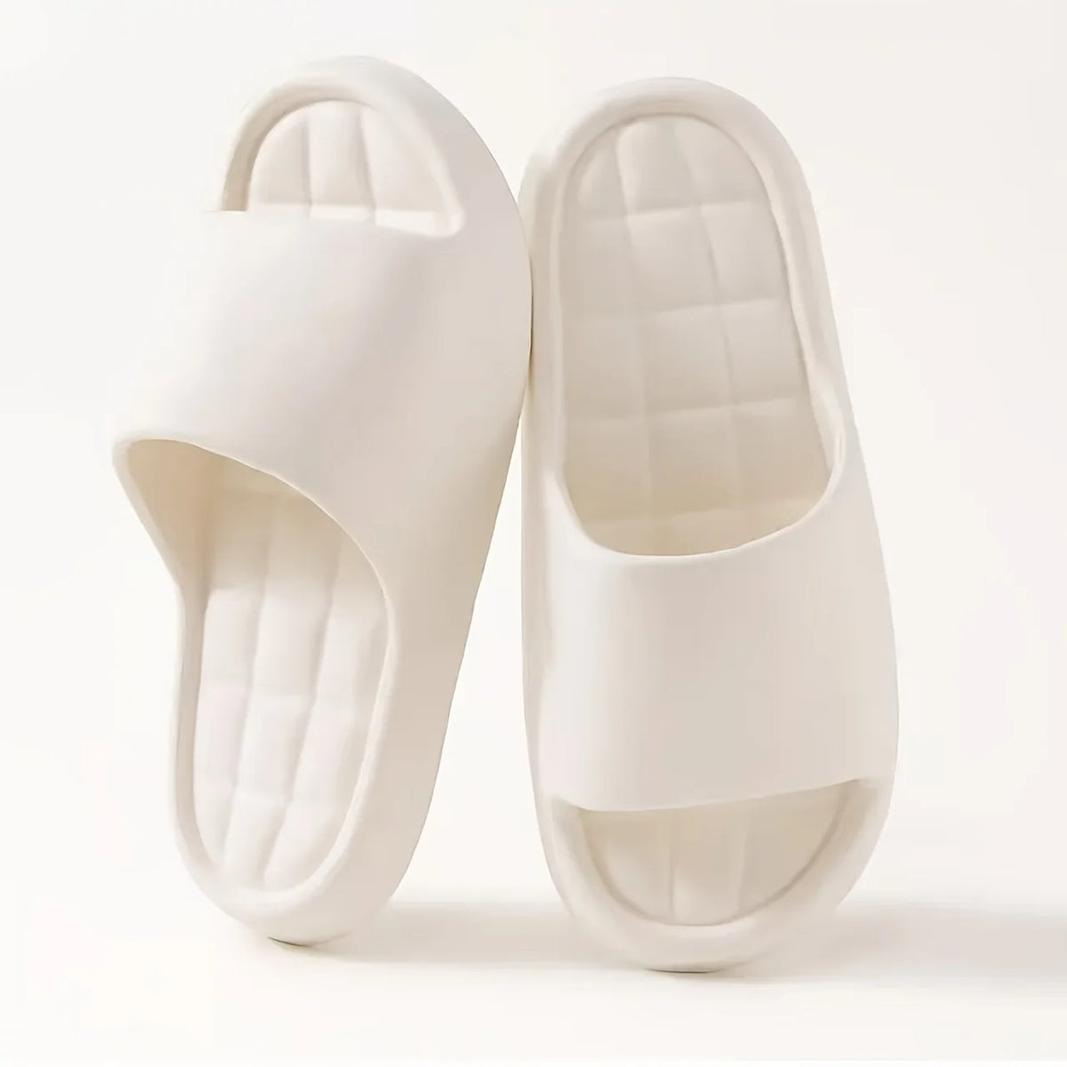 Stylische und elegante EVA-Square-Slipper, rutschfest, lässig mit gerippter Textur - Perfekt für den Innen- und Außenbereich, Strand und Meer, Unisex, geeignet für alle Jahreszeiten, erhältlich in verschiedenen Farben, H