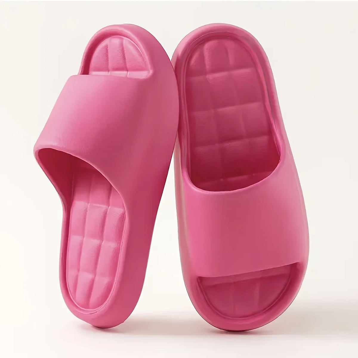 Stylische und elegante EVA-Square-Slipper, rutschfest, lässig mit gerippter Textur - Perfekt für den Innen- und Außenbereich, Strand und Meer, Unisex, geeignet für alle Jahreszeiten, erhältlich in verschiedenen Farben, H