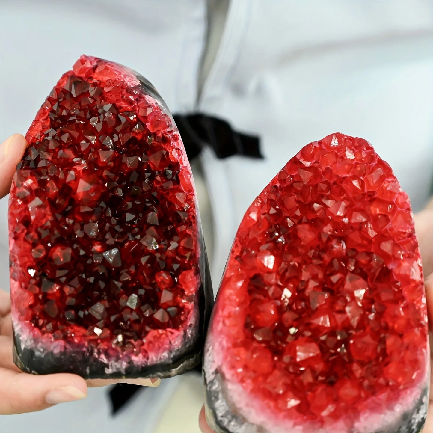 CrystalHola Rare Geode Cluster Home Decor