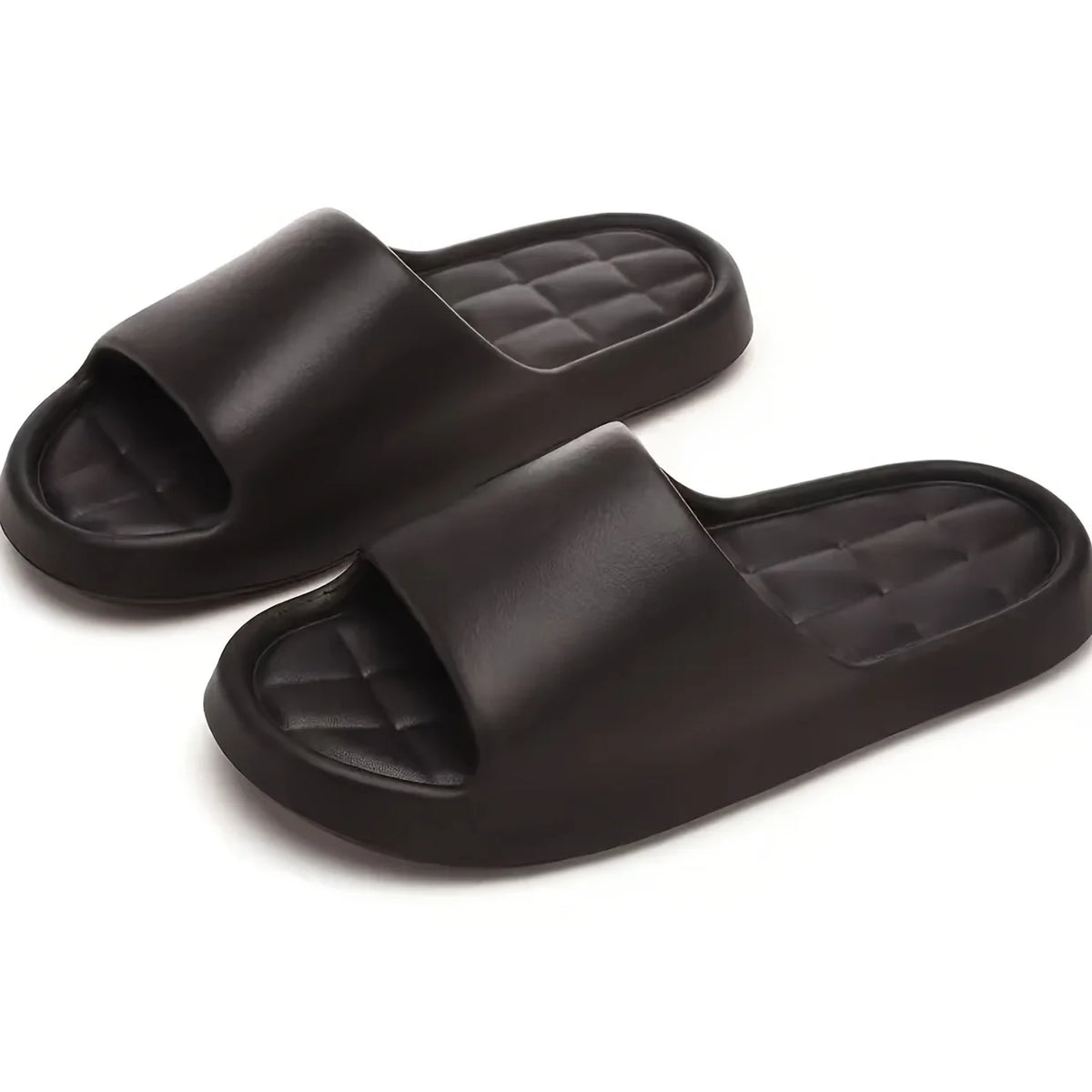 Stylische und elegante EVA-Square-Slipper, rutschfest, lässig mit gerippter Textur - Perfekt für den Innen- und Außenbereich, Strand und Meer, Unisex, geeignet für alle Jahreszeiten, erhältlich in verschiedenen Farben, H