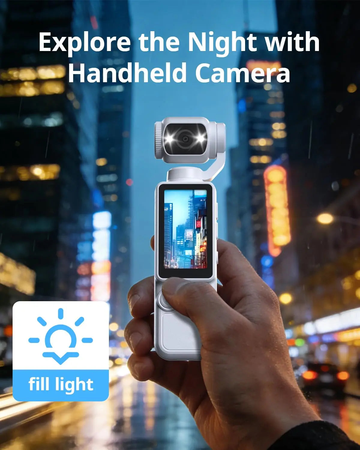 WO Portable 1MP Camera 4K Video And 16x Zoom