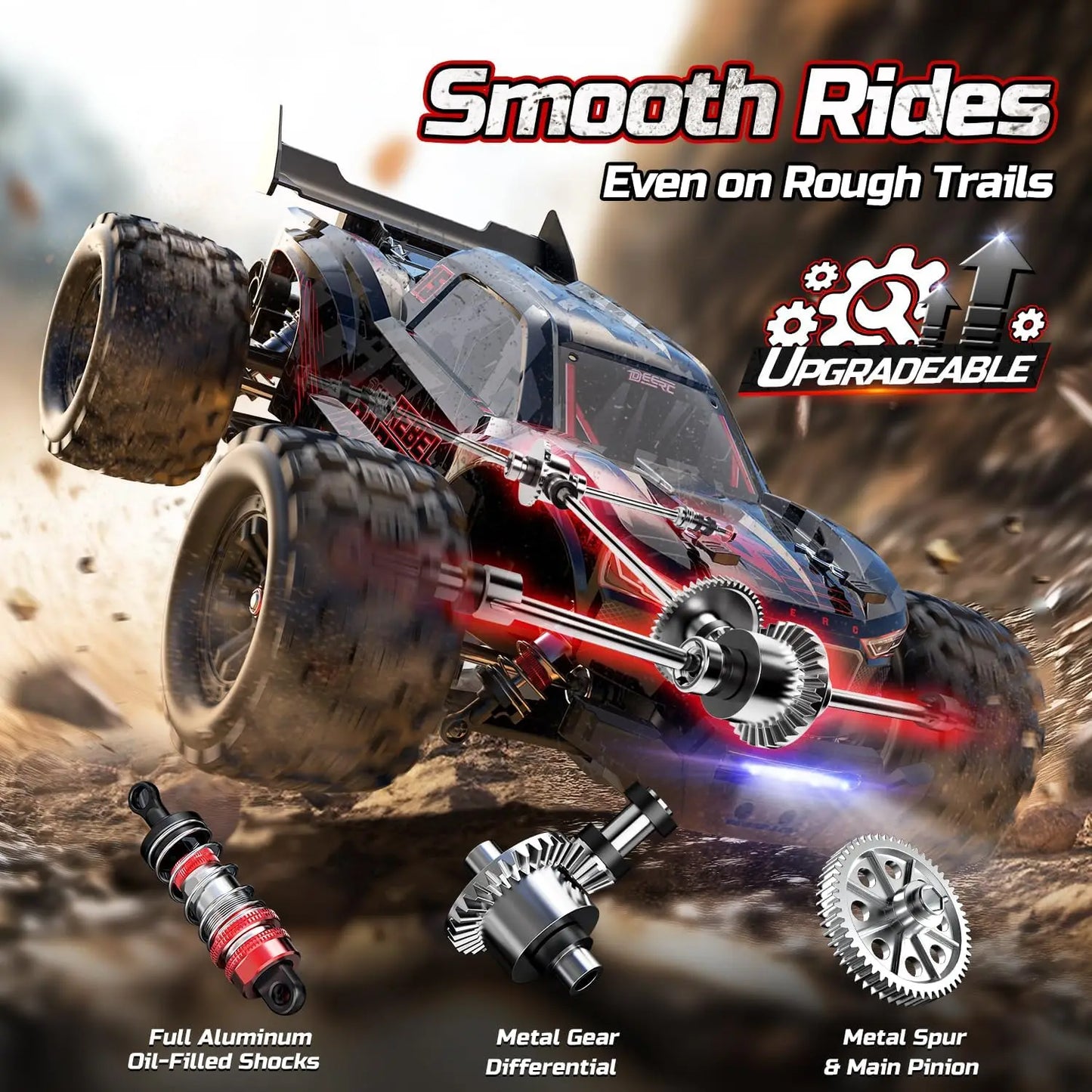 Brushless 4WD Off Road RC Truggy Waterproof