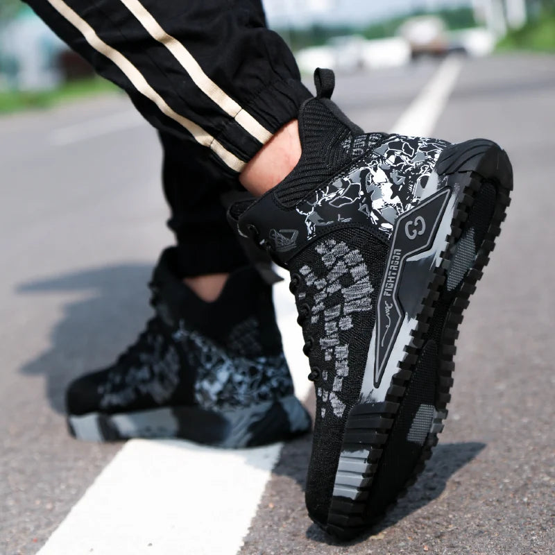 Mens Steel Toe Stab Resistant Work Boots