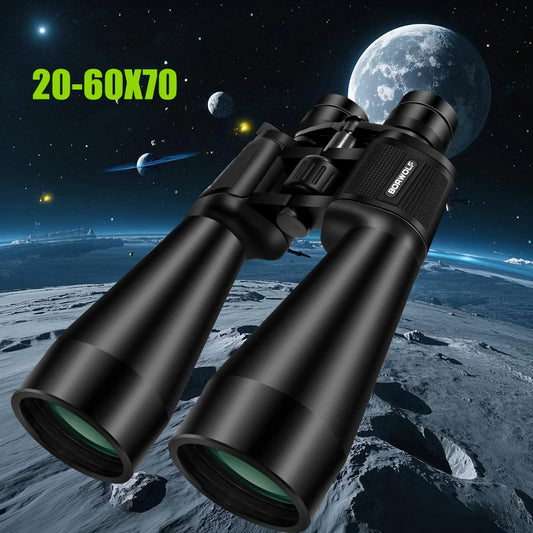 Borwolf Binoculars Zoom HD Bak4 Prism Professional