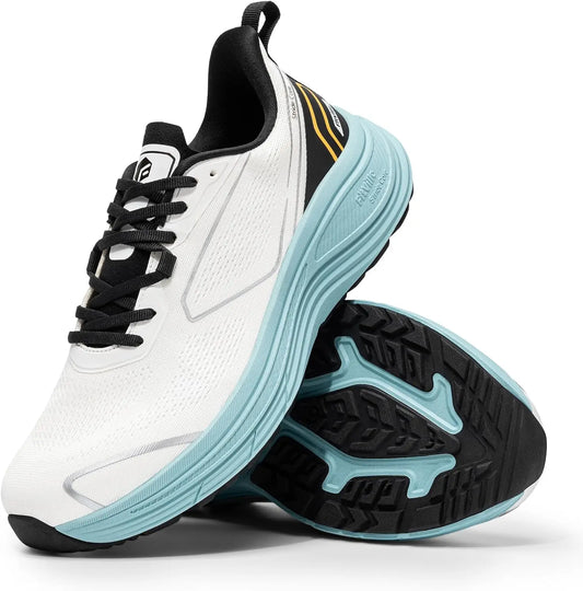 Fitville Men Wide Fit Running Shoes With Arch Support