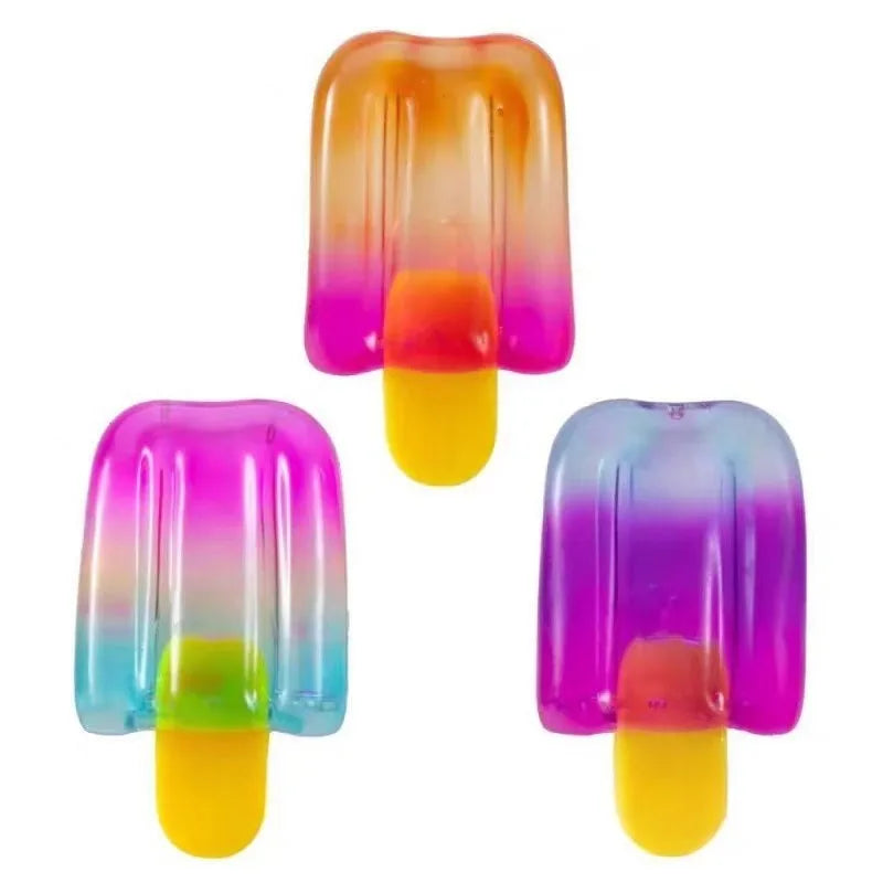Novelty Mystery Surprise Box, Random Assorted Squishy Figures, Soft Squeeze Fidget Toy, Anxiety & Stress Relief Desktop Ornament for Children Youth