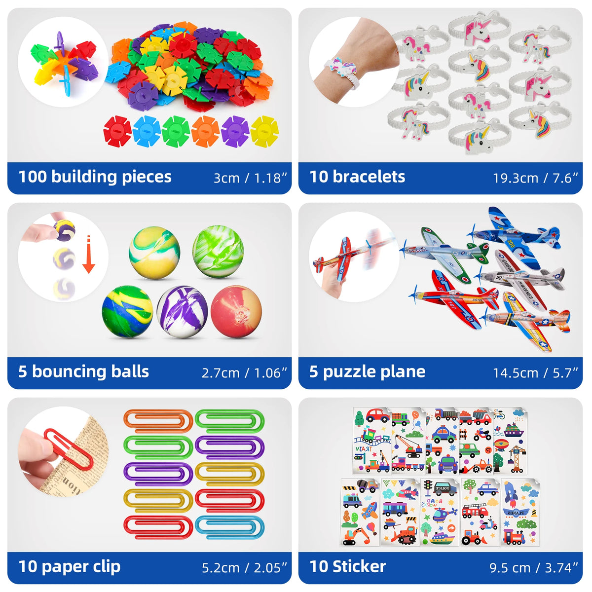 250pcs,Classroom Treasure Box Prizes Kids Birthday Party Favors Goody Bag Fillers Kid Carnival Prizes Box Toys Assortment Treasure Chest Toys Assorted Pinata Filler