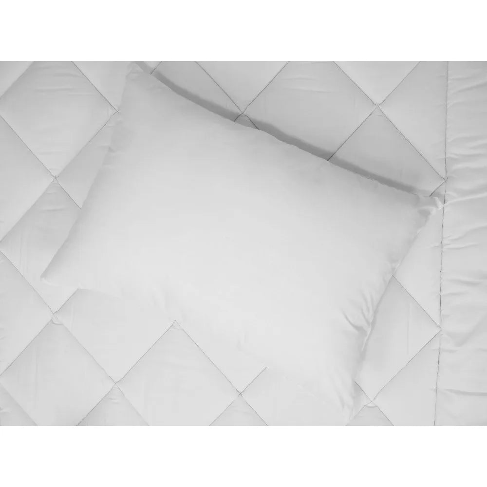Comfort Complete Bed Pillow Standard Queen Size 2 Pack Set of Two Premium Support Pillows for Sleeping