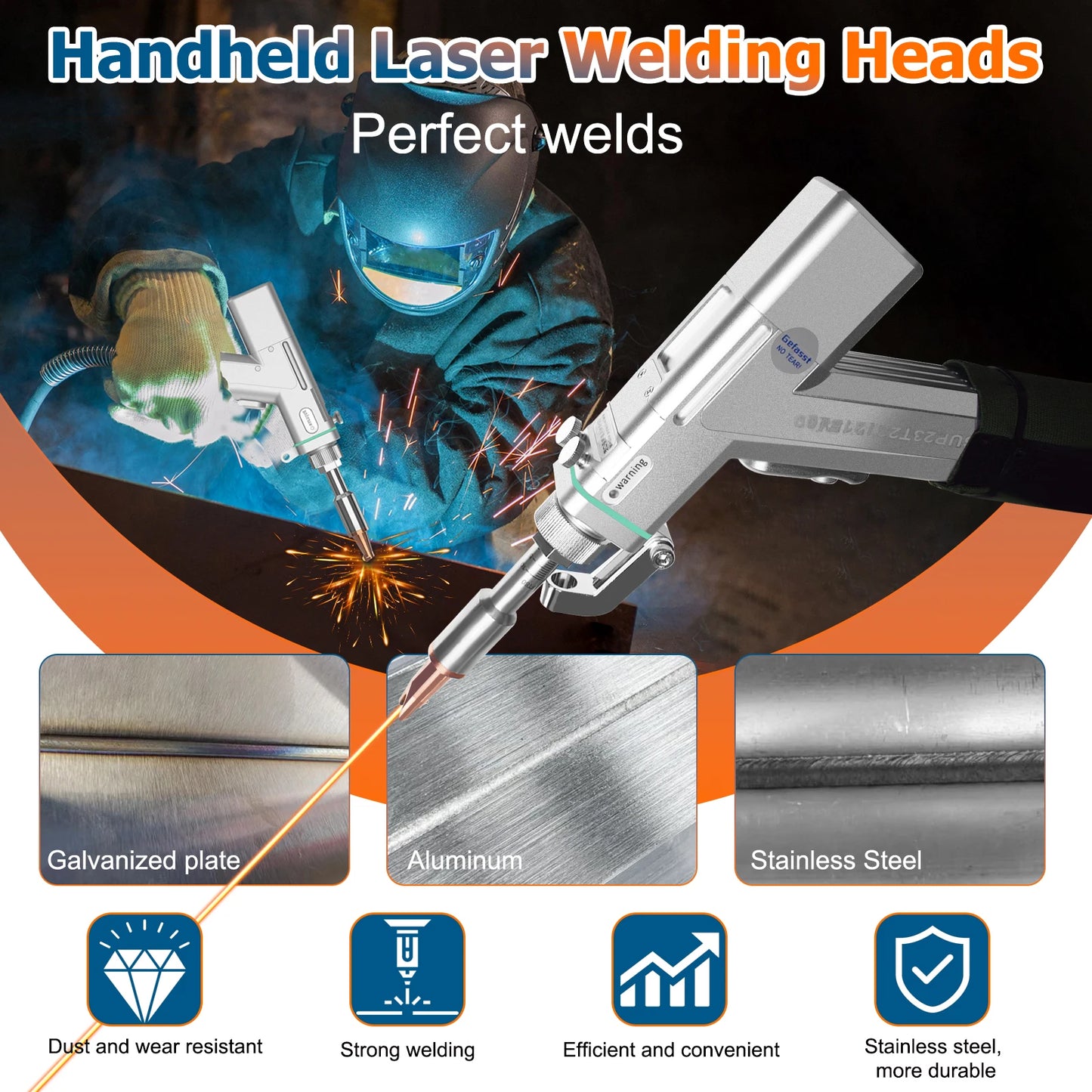 2000W BWT 4 IN 1 Fiber Laser Welding Soldering Cutting Machine New Upgrade SUP 28T Weld Gun Handheld Laser Welder for All Metal