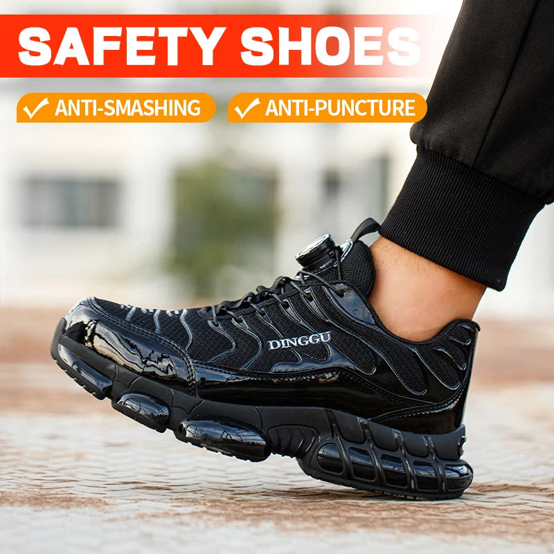Men's Lightweight Steel Toe Safety Shoes