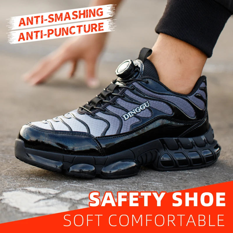 Men's Lightweight Steel Toe Safety Shoes