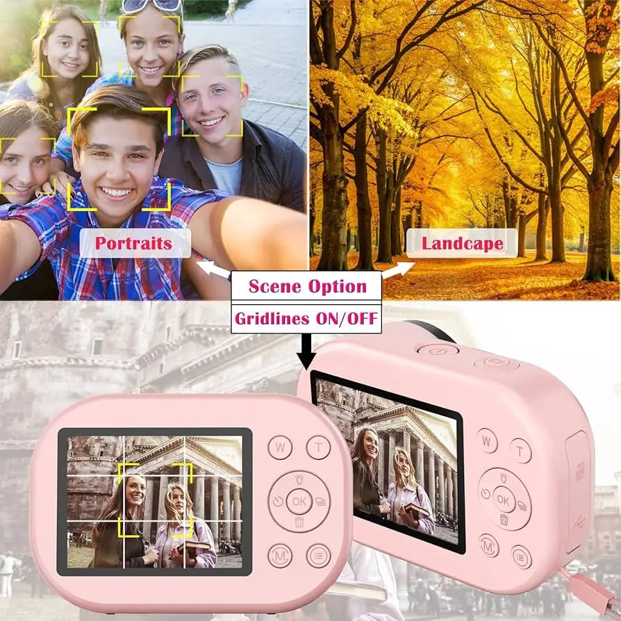 2K Digital Camera For All Day Shooting And Steady Grips