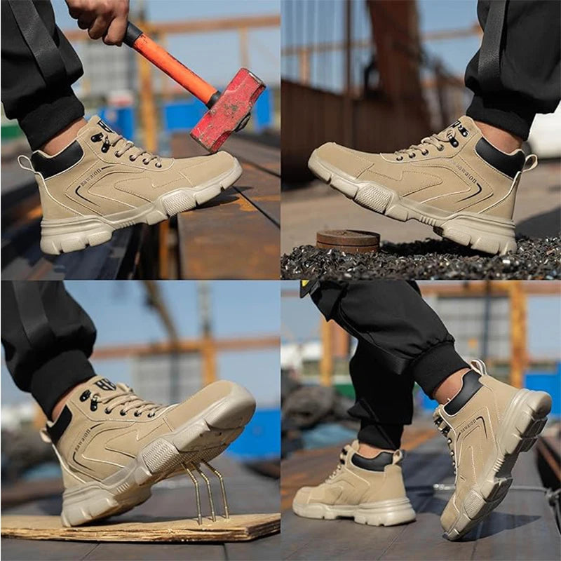 Lightweight Anti Puncture Work Safety Boots