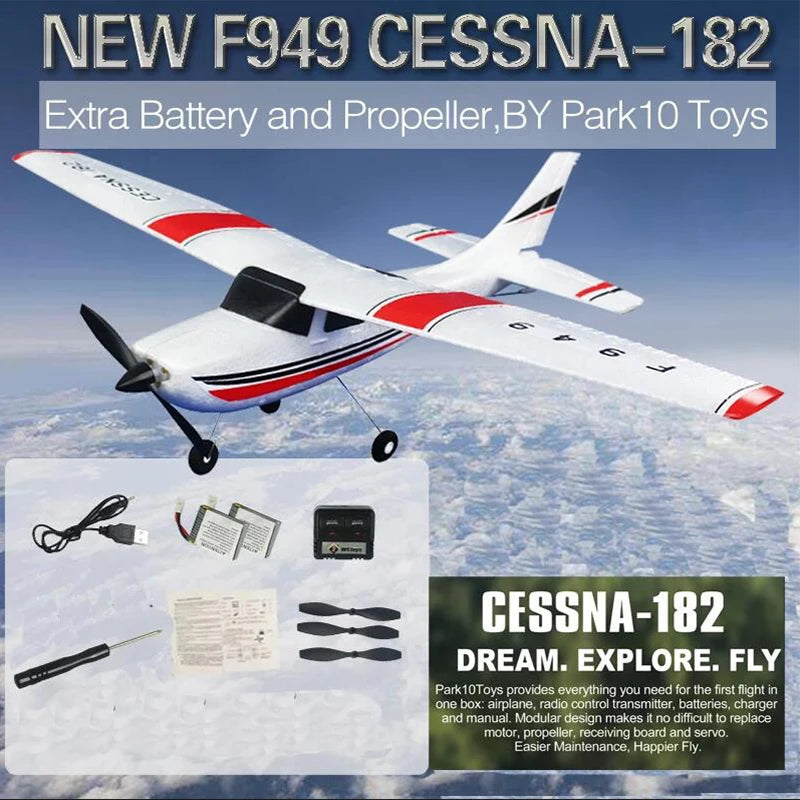 WLtoys F949 RC Airplane With Gyroscope