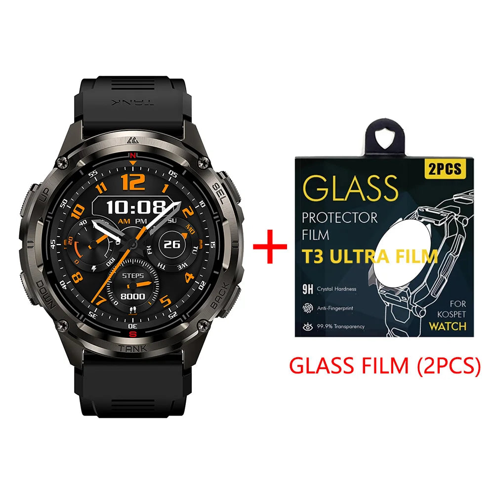 KOSPET Tank T3 Ultra 2 GPS Smartwatch Bluetooth Calling