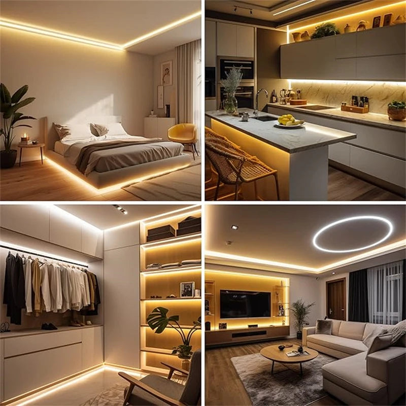 A-Convey 24V COB LED Strip Light Dimmable With Remote