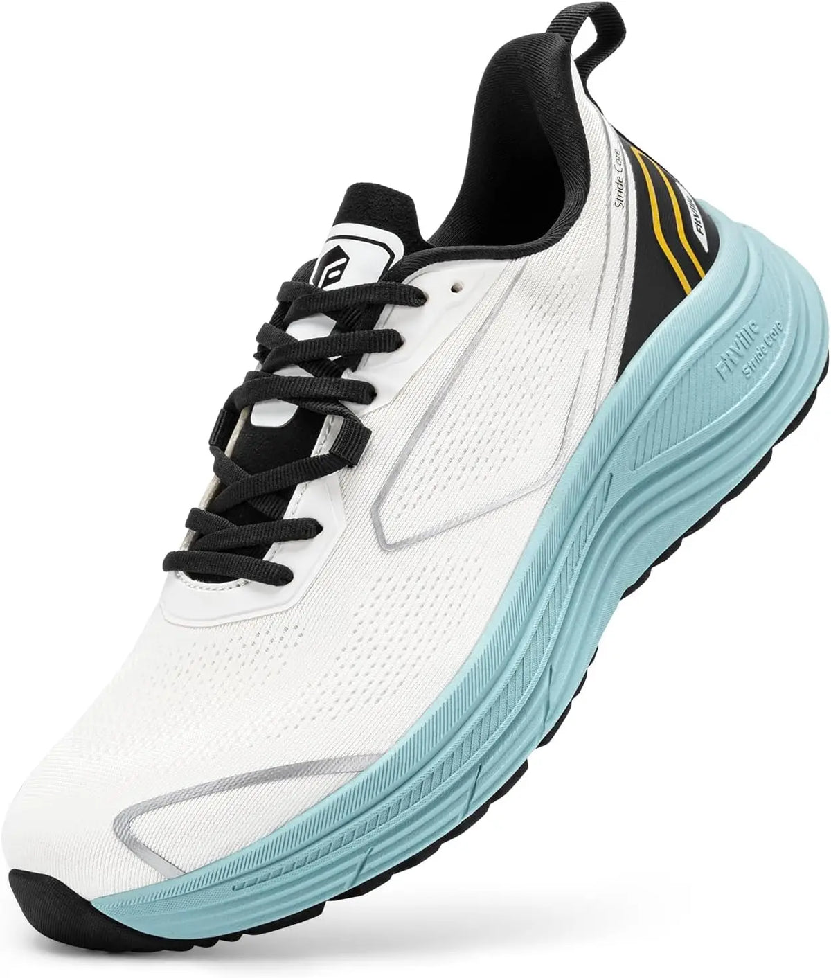 Fitville Men Wide Fit Running Shoes With Arch Support