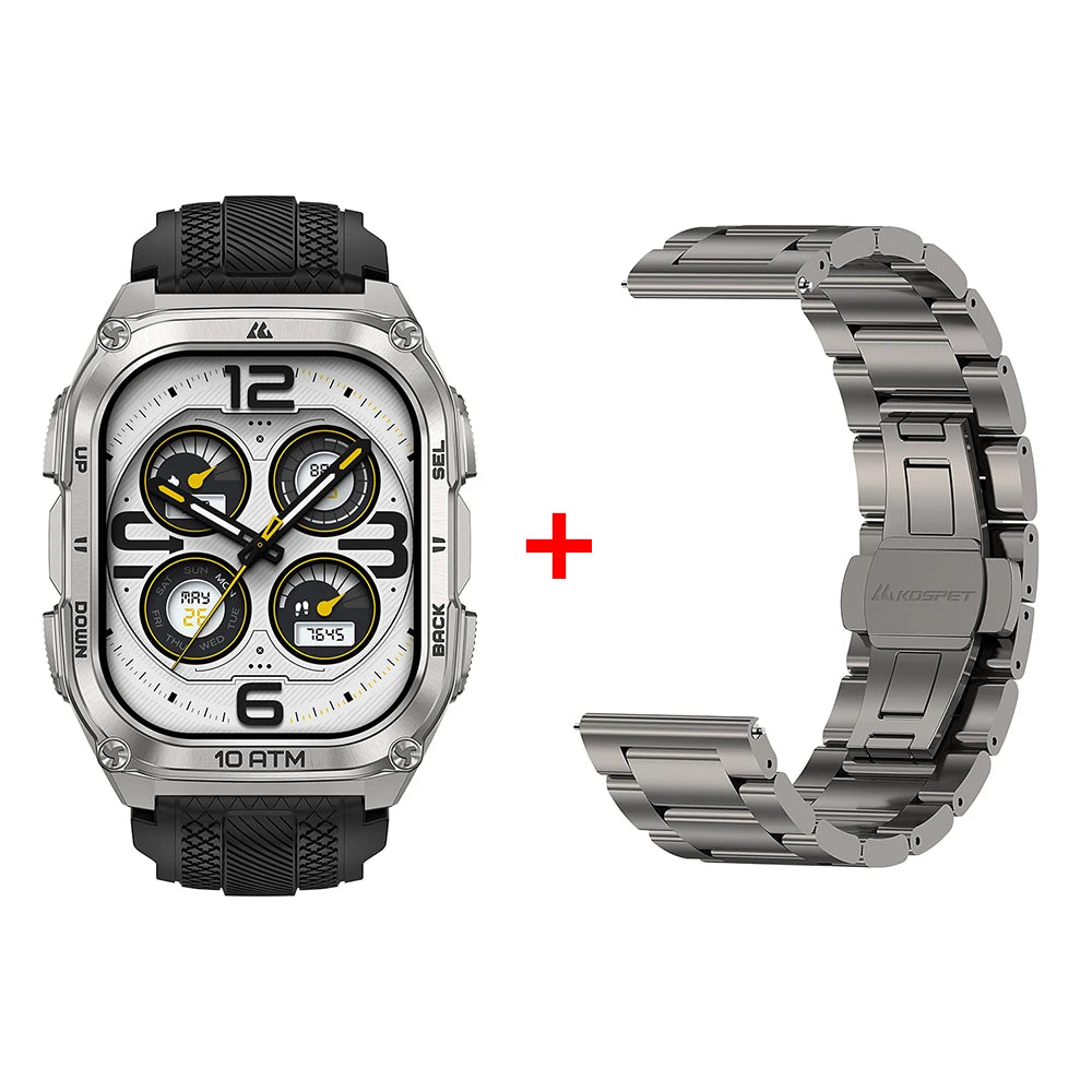 KOSPET Tank M4 Smartwatch GPS 10ATM Waterproof