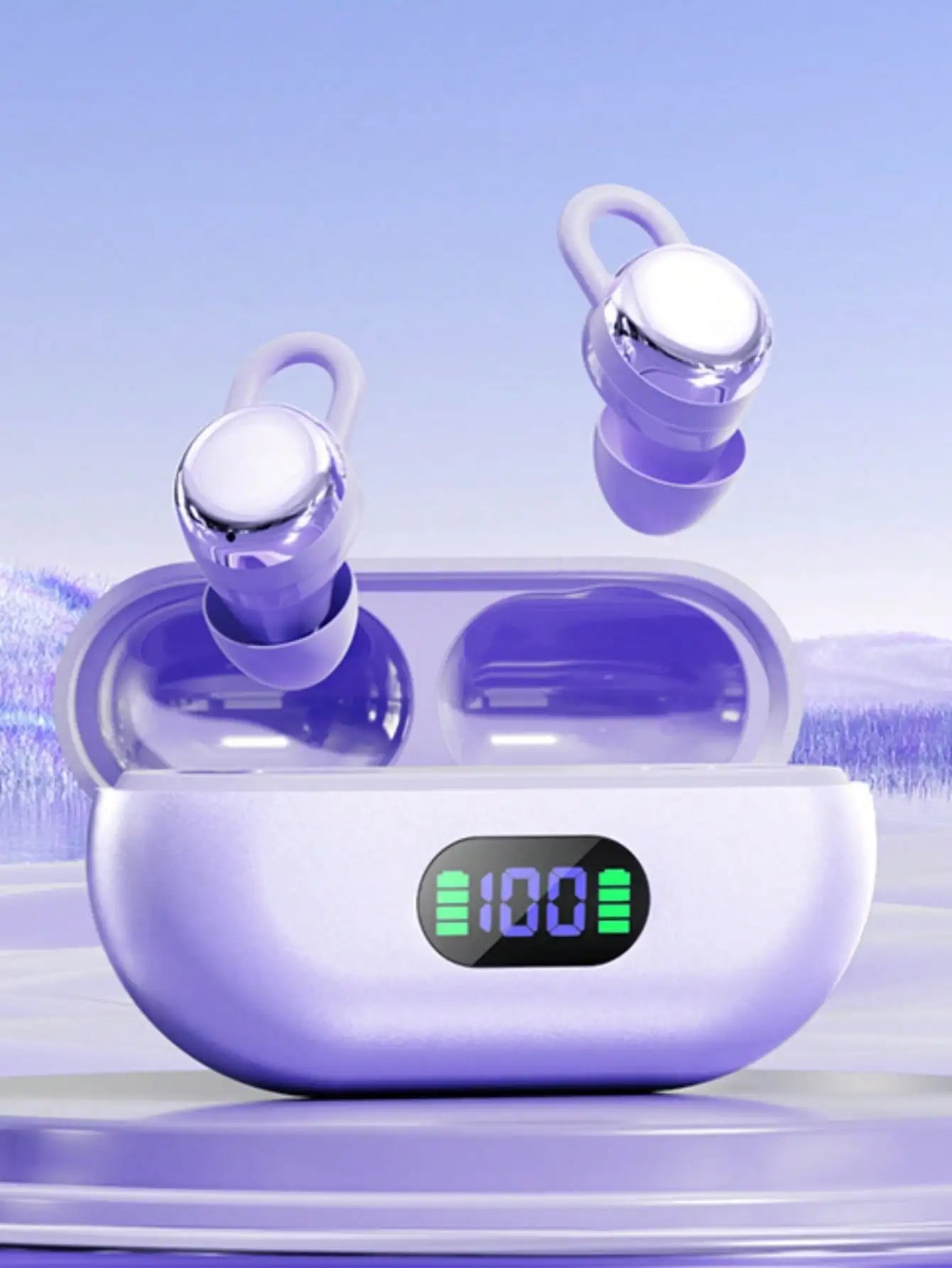 New True Wireless In-Ear Earphones, Bluetooth Sleeping Earbuds, Couples Video Earphones, Mini Earphones, Comfortable TWS HIFI Dolby Bass Stereo HD Calling Earphones Suitable For Android Phones, Music Earphones, Smart Earphone