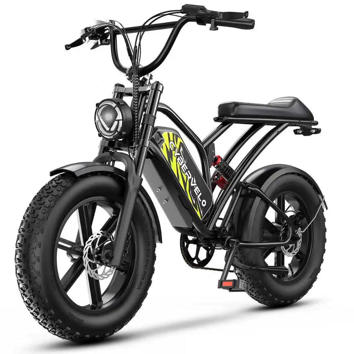 Cybervelo 1000W Electric Fat Tire Dirt Bike