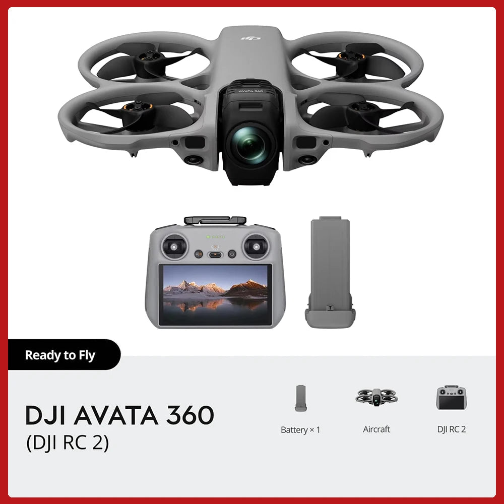 DJI Avata 360 Drone With Dual Lenses And 8K Imaging