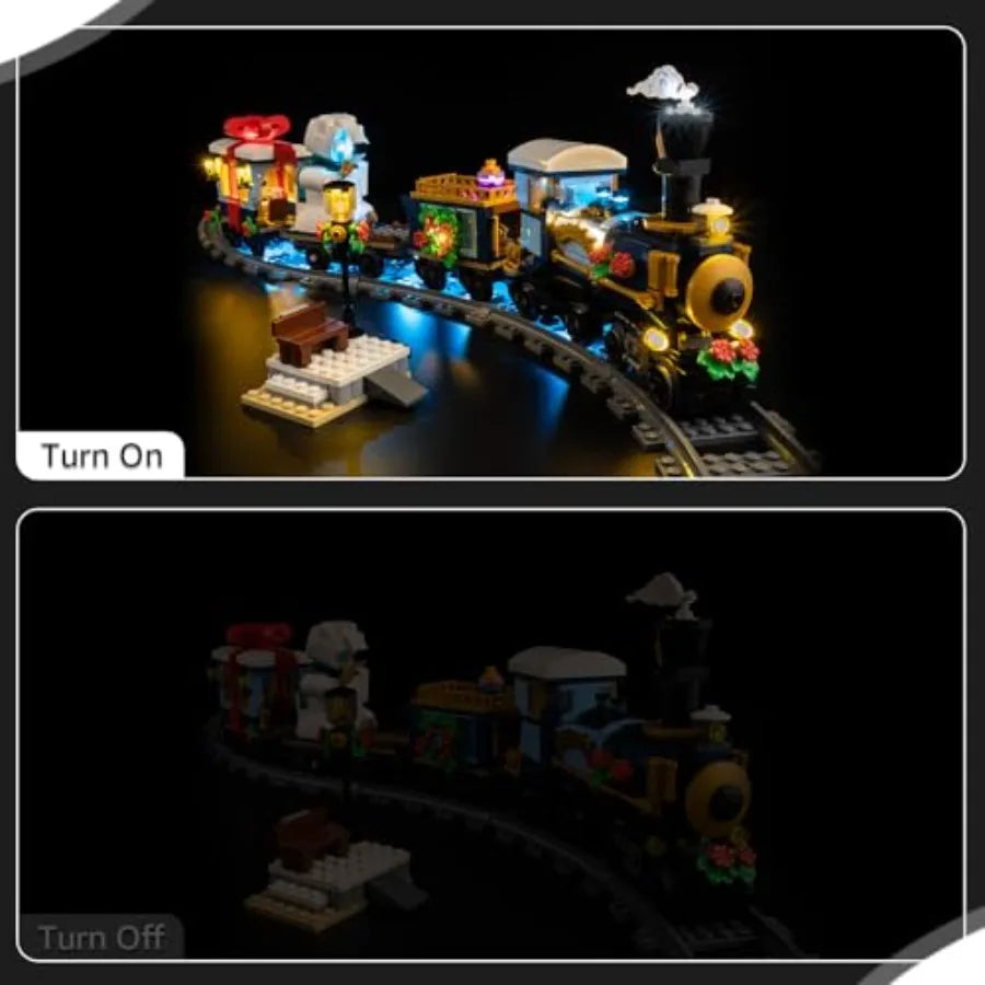 OLOEY Holiday Express Train LED Light Kit