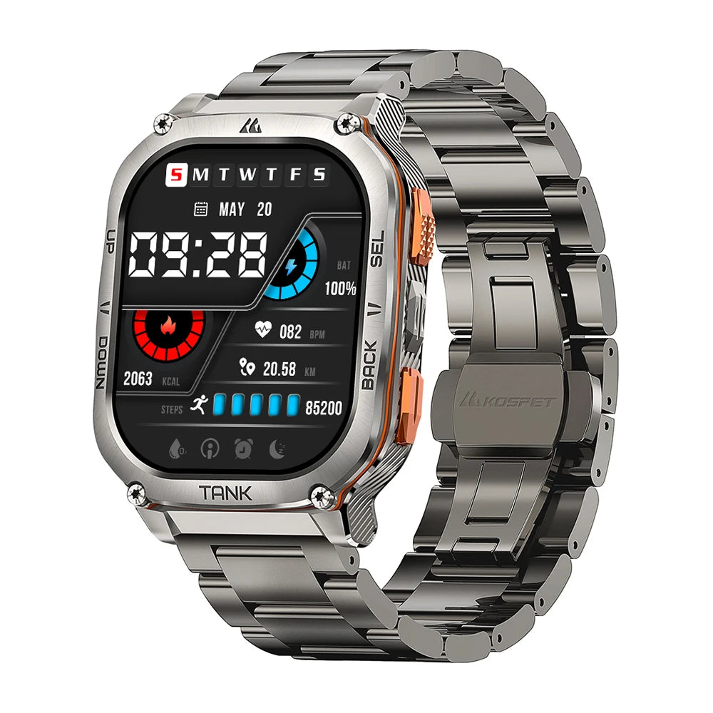 KOSPET Tank M3 Ultra AMOLED GPS Smartwatch For Men