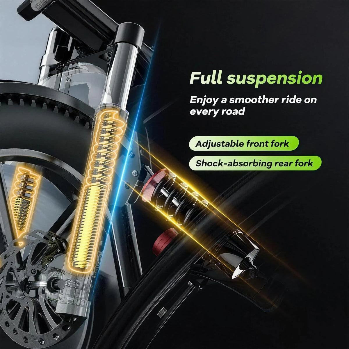 Cybervelo 1000W Electric Fat Tire Dirt Bike