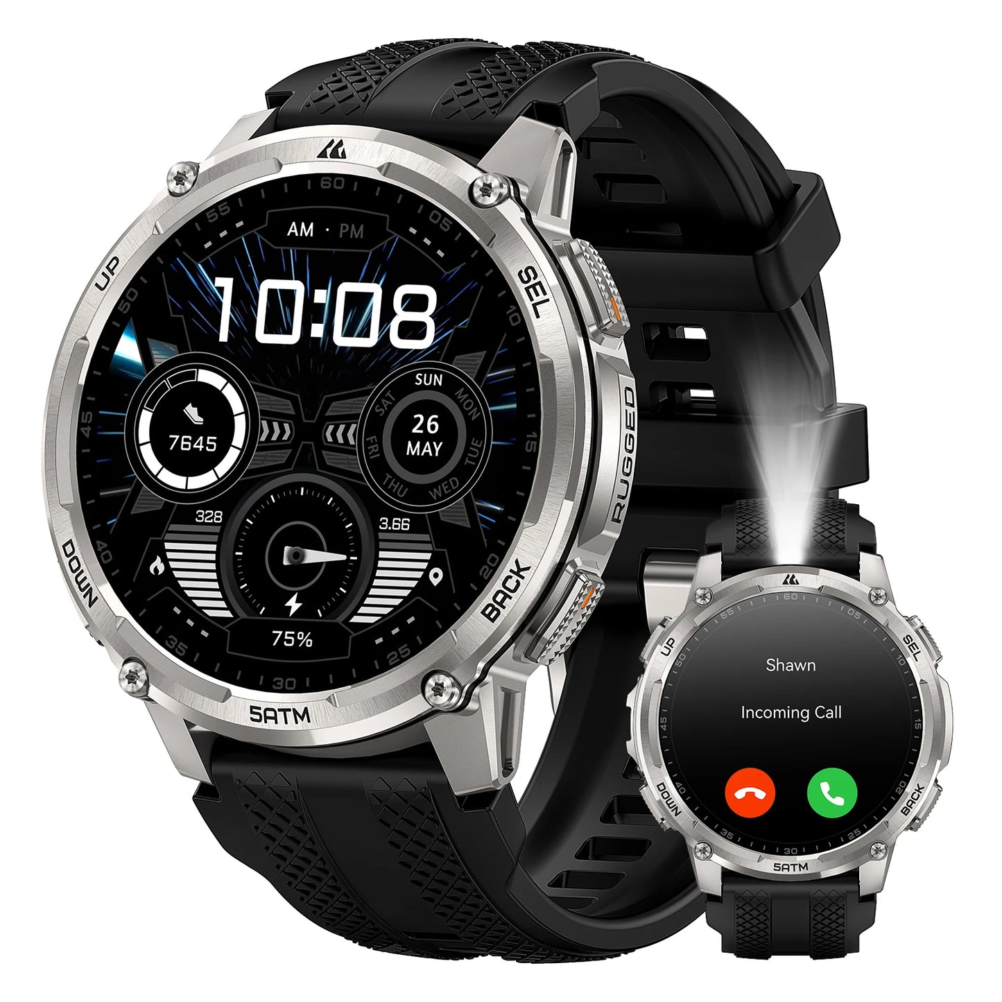 Kospet Tank T4C Smartwatch Outdoor Rugged GPS