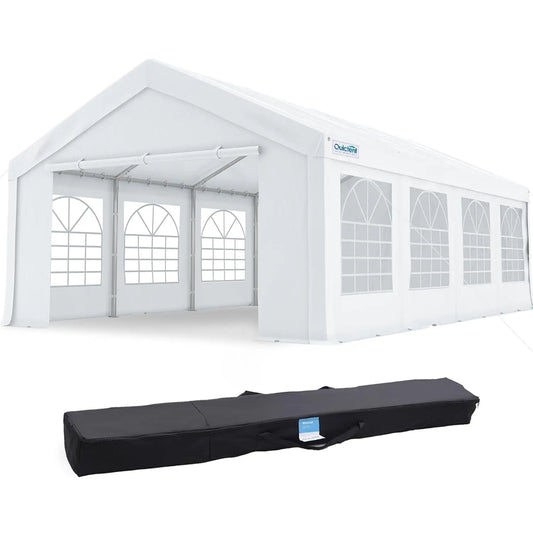 Party Tent Heavy Duty Outdoor Canopy Tent Wedding Event Shelter BBQ Wedding Tents for Parties with Storage Bags, Custom