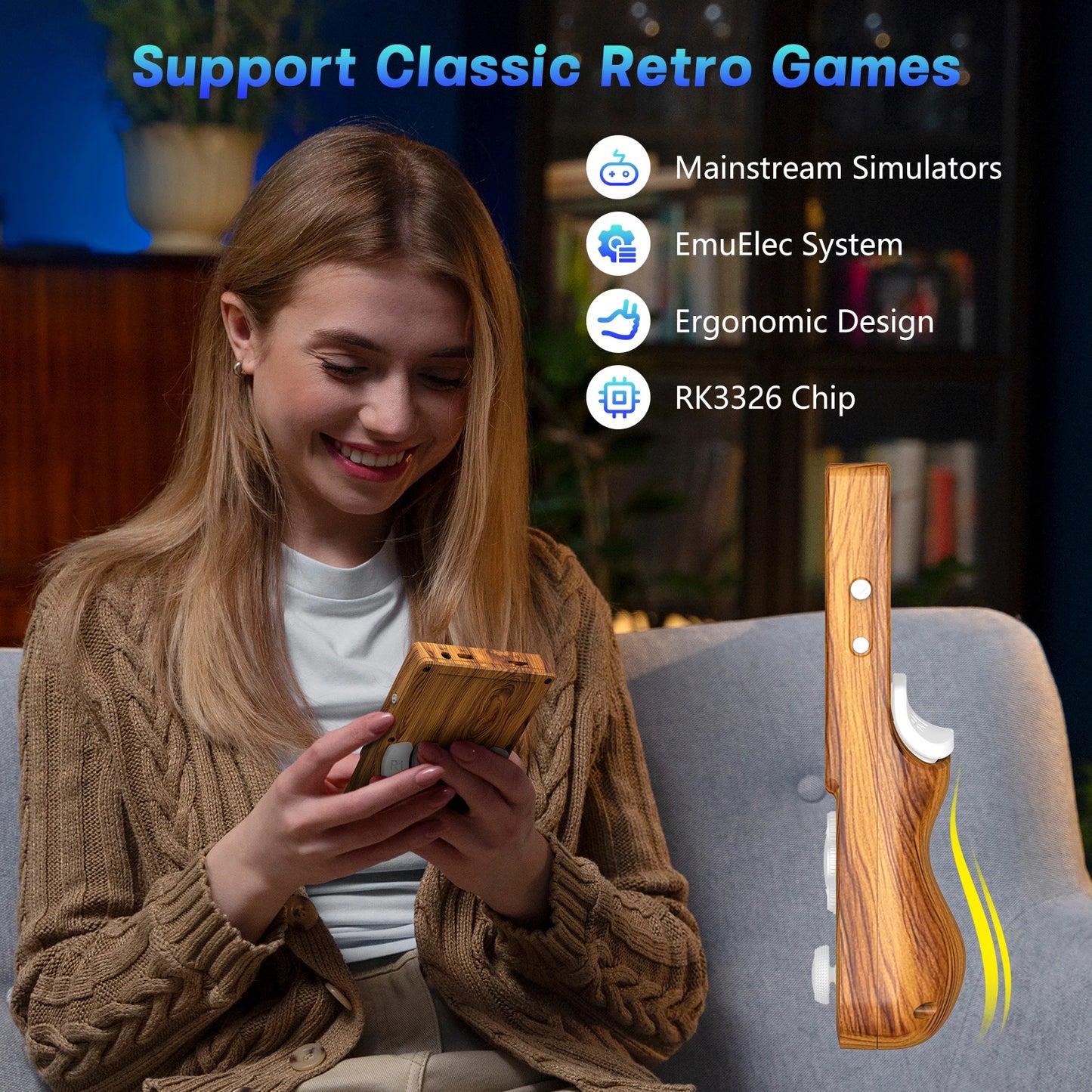 AISLPC R36T MAX Retro Handheld Console With 22000 Games