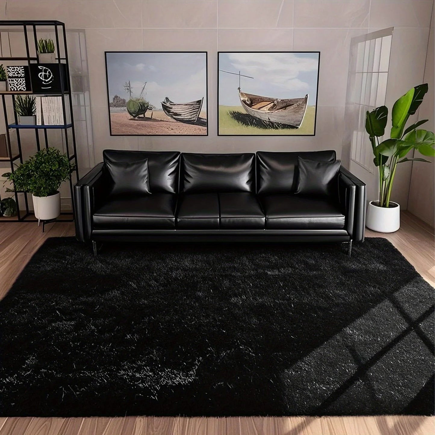 Lux Plush Area Rug For Living Room And Bedroom