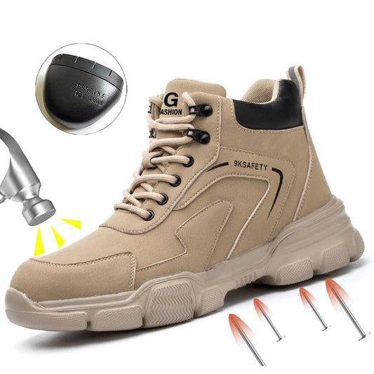 Lightweight Anti Puncture Work Safety Boots