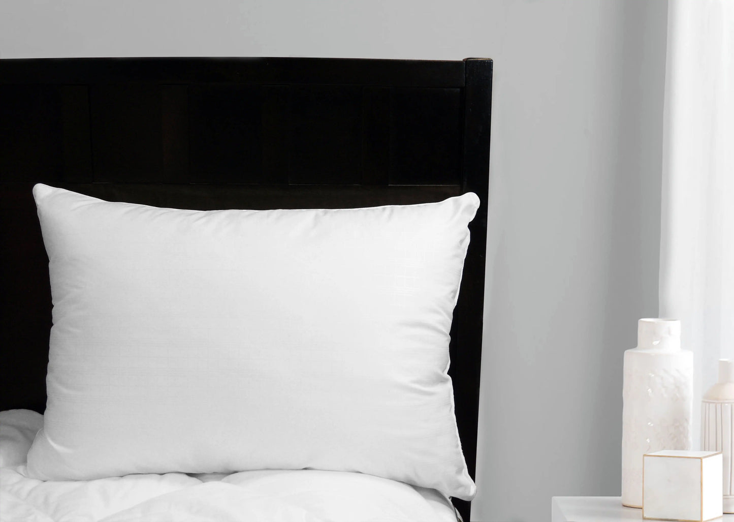 (2 pack) Comfort Complete Bed Pillow, Standard/Queen