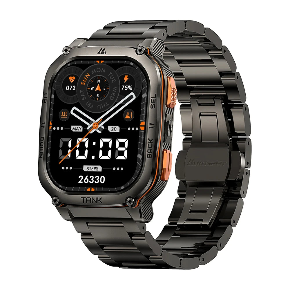 KOSPET Tank M3 Ultra AMOLED GPS Smartwatch For Men