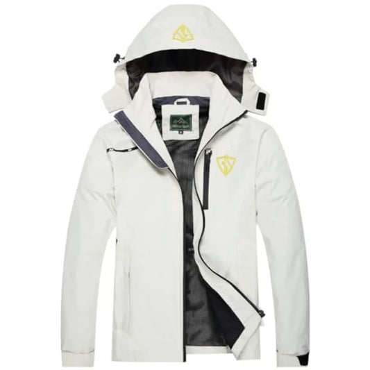 Mens Windproof Jacket Waterproof Lightweight Mountain Sport Jacket for Men Hooded Windbreaker Raincoat