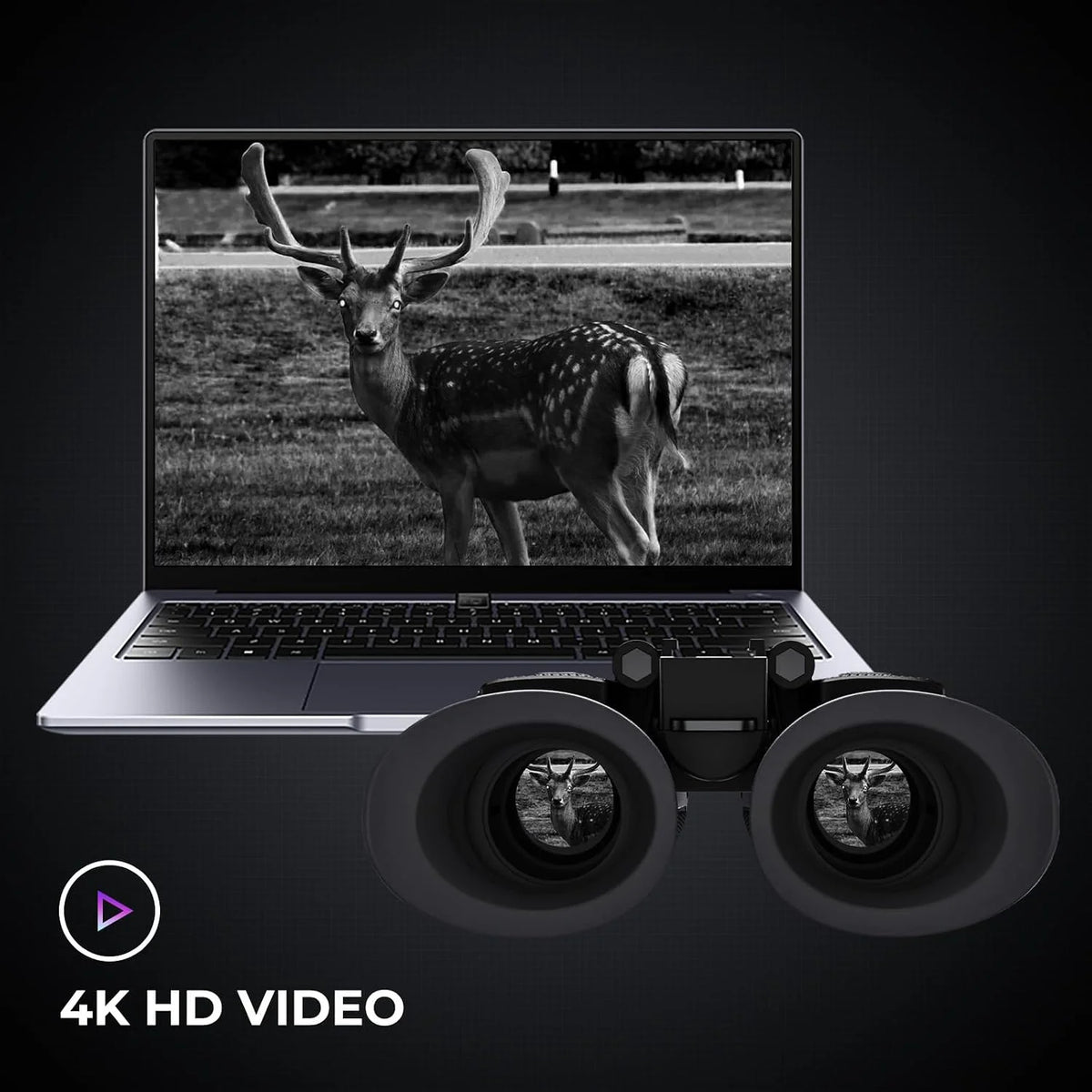 GOYOJO 4K Digital Night Vision Binoculars