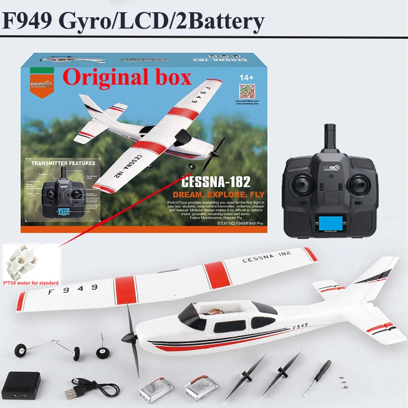 WLtoys F949 RC Airplane With Gyroscope