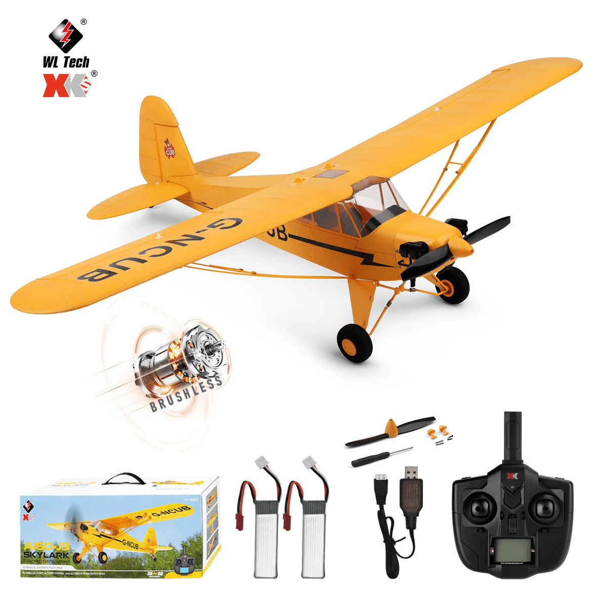 WLtoys A160 J3 Brushless RC Airplane