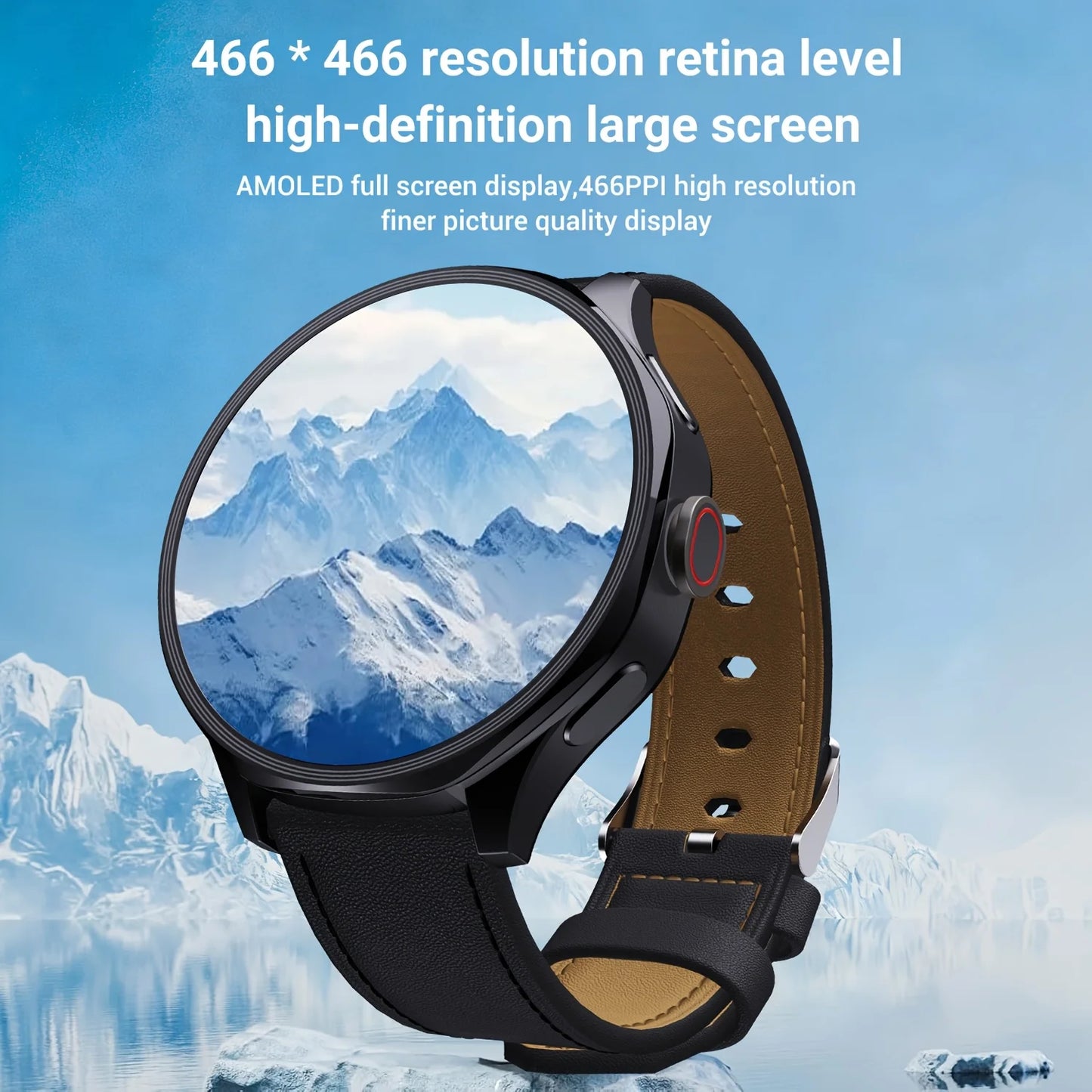 WO Android 4G Smartwatch With 3GB RAM 32GB Storage