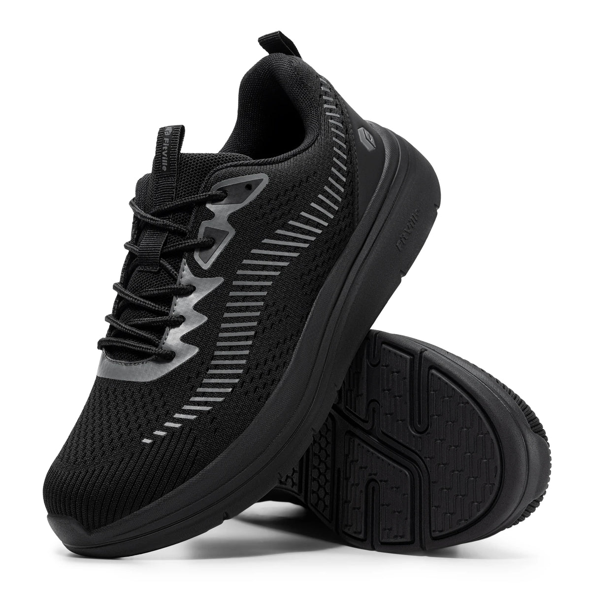 Fitville Men's Wide Orthopedic Walking Sneakers